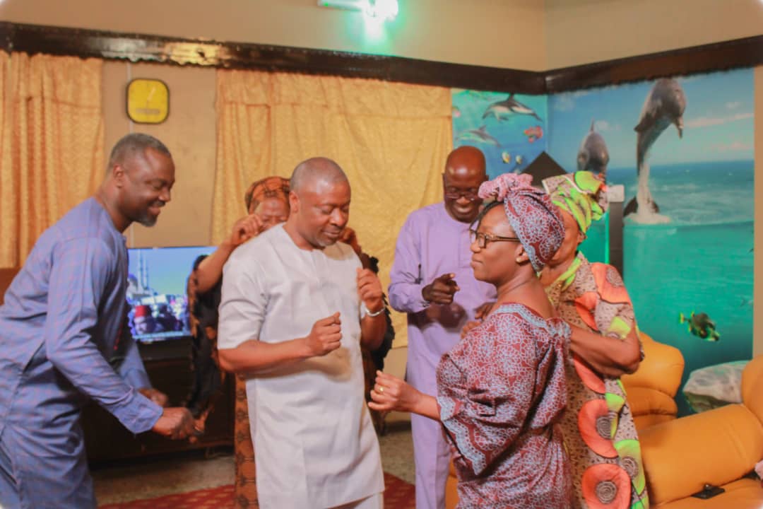 Healthcare professionals providing compassionate care to Nigerian families